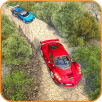 poster of Water Slide Car Stunts Racer game