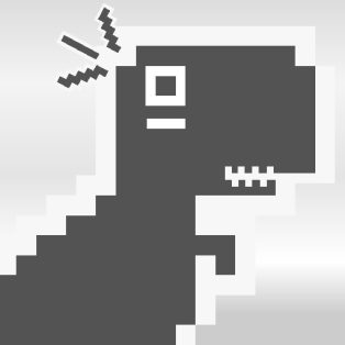 poster of Chrome Dino Run game