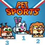 ملصق اللعبة Pet Olympics