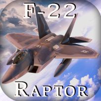 poster of F22 Real Raptor Combat Fighter Game game