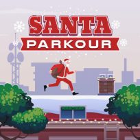 poster of Santa Parkour game