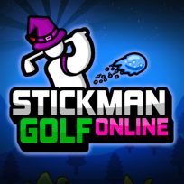 poster of Stickman Golf Online game