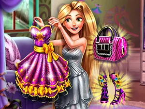 poster of Play Find Rapunzel's Ball Outfit Game Online 2024 game
