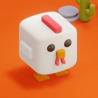 poster of Crossy Chicken game