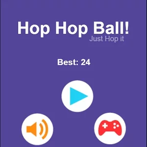 poster of Play Hop Hop Ball! Game Online 2024 game