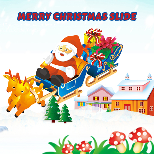 poster of Play Merry Christmas Slide Game Online 2024 game