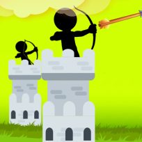 poster of Stickman Archer Castle game