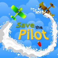 poster of Save The Pilot Airplane HTML5 Shooter Game game