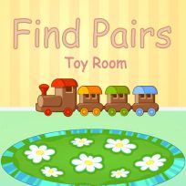 ملصق اللعبة Find Pairs. Toy Room