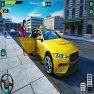 poster of City Taxi Driving Simulator Game 2020 game