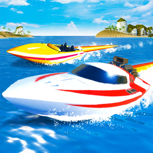 poster of Play Speed Boat Extreme Racing Game Online 2024 game