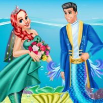 ملصق اللعبة Ariel And Eric Wedding