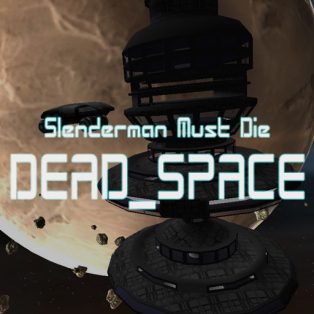 ملصق اللعبة Slenderman Must Die: DEAD SPACE