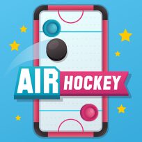 ملصق اللعبة Air Hockey