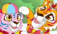 poster of Mommy and Baby Tiger game