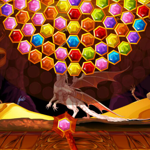 poster of Play Gems Shooter Game Online 2024 game