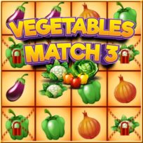 poster of Vegetables Match 3 game