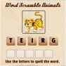 poster of Word Scramble Animals game