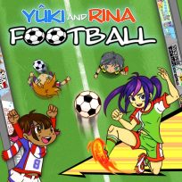 ملصق اللعبة Yuki and Rina Football