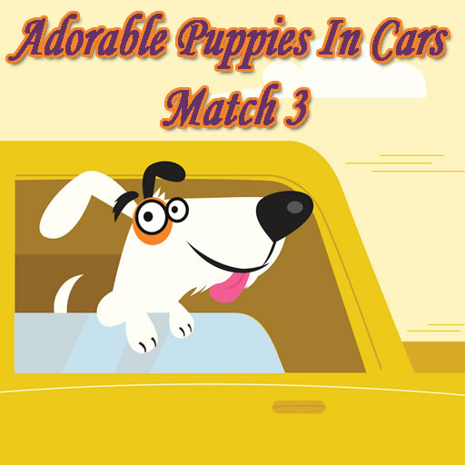 poster of Play Adorable Puppies In Cars Match 3 Game Online 2024 game
