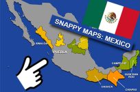 ملصق اللعبة Scatty Maps Mexico