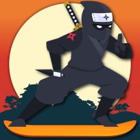 poster of Lava And Ninja Skateboard game