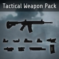 ملصق اللعبة Tactical Weapon Pack