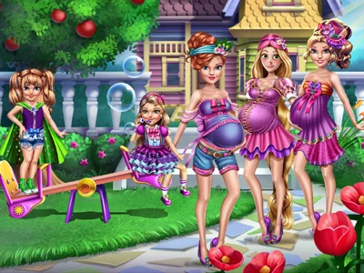 poster of Play Pregnant Moms Fashion Looks Game Online 2024 game