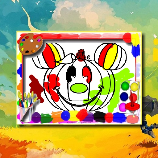 poster of Play Halloween Coloring Book Game Online 2024 game