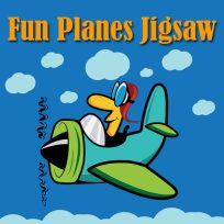 ملصق اللعبة Fun Planes Jigsaw