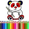 poster of BTS Panda Coloring game