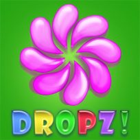 ملصق اللعبة Dropz!