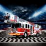 poster of Fire Trucks Puzzle game