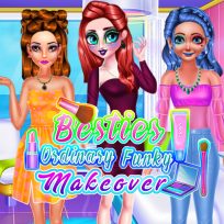 poster of Besties Ordinary Funky Makeover game