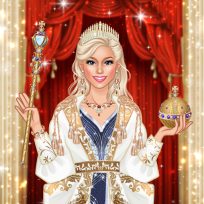 poster of Queen Fashion Salon Royal Dress Up game