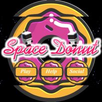 ملصق اللعبة Space Donut