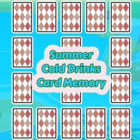 poster of Summer Cold Drinks Card Memory game