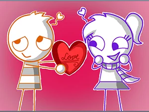 poster of Play Valentines Hidden Stars Game Online 2024 game