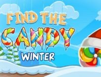 ملصق اللعبة Find The Candy Winter