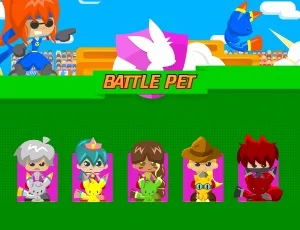 poster of Play Battle Pet Game Online 2024 game