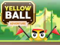 poster of Yellow Ball Adventure game