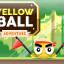 poster of Yellow Ball Adventure game