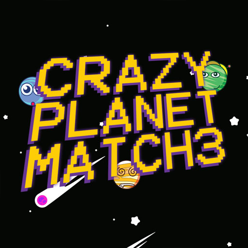 poster of Play Crazy Planet Match 3 Game Online 2024 game