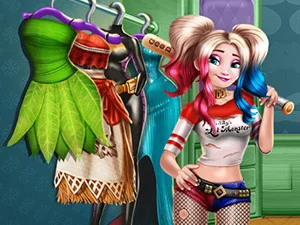 poster of Play Ice Queen Wardrobe Cosplay Game Online 2024 game
