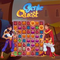 ملصق اللعبة Genie Quest