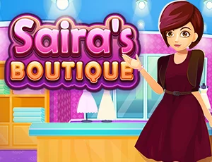 poster of Play Saira's Boutique Game Online 2024 game