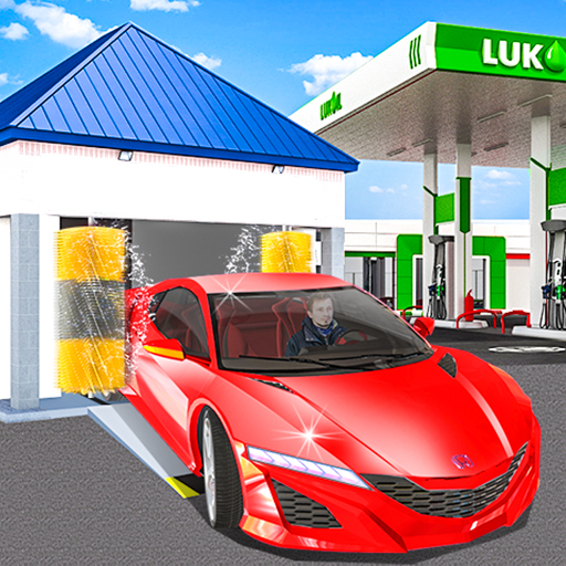 poster of Play Gas Station : Car Parking Game Online 2024 game