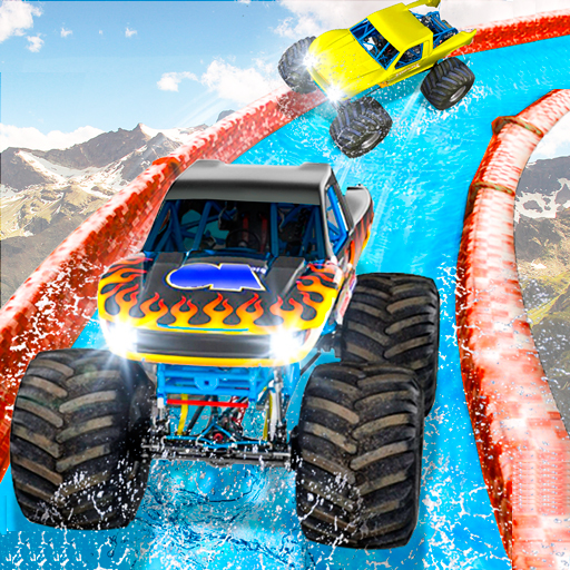 poster of Play Race Monster Truck Game Online 2024 game