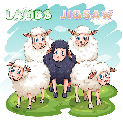 poster of Play Lambs Jigsaw Game Online 2024 game