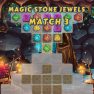 poster of Magic Stone Jewels Match 3 game